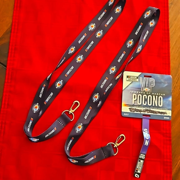 Official NASCAR 75th Anniversary  Lanyards - Picture 1 of 5